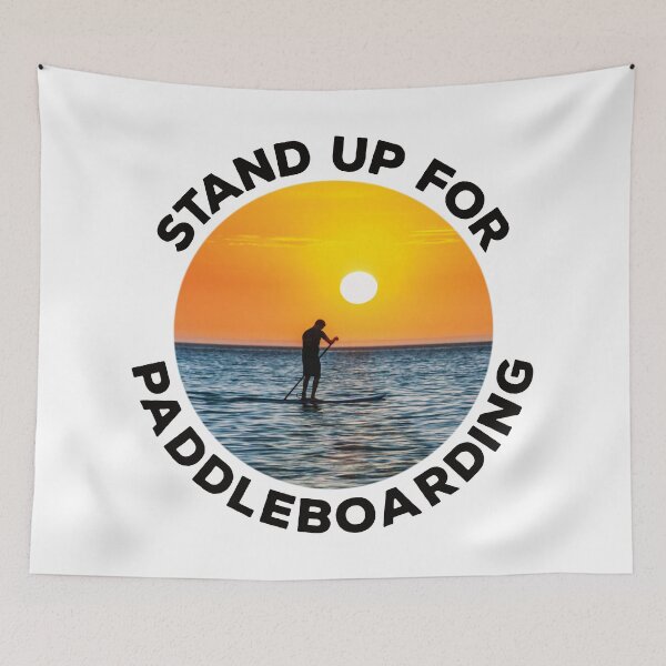 Item preview, Stand Up For Paddleboarding (Light BG) designed and sold by OutOfNowhere.