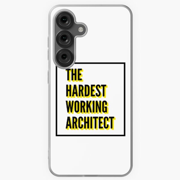 Item preview, The Hardest Working Architect Quote For The Best Architect At Work designed and sold by SVPOD.