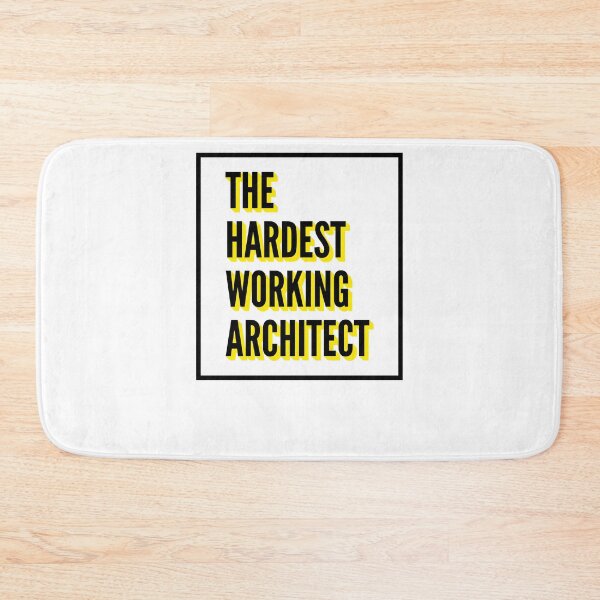 Item preview, The Hardest Working Architect Quote For The Best Architect At Work designed and sold by SVPOD.