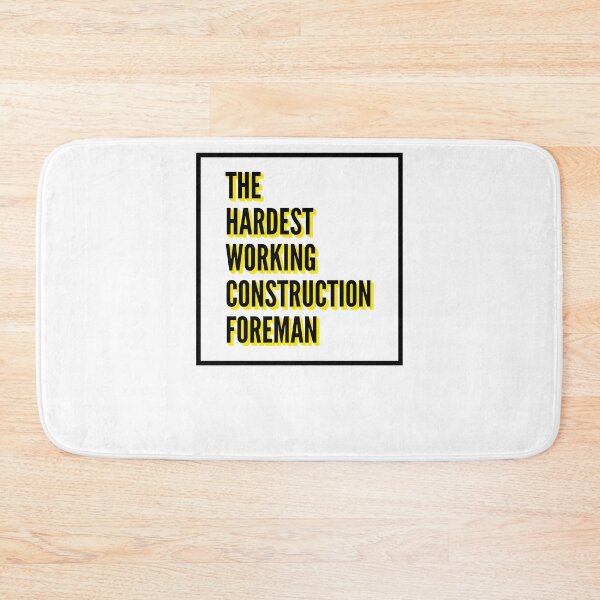 Item preview, The Hardest Working Construction Foreman Quote For The Best Construction Foreman At Work designed and sold by SVPOD.