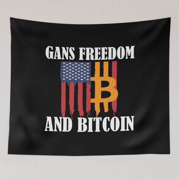 Artikelvorschau, USA-Flaggen-Bitcoin-Logo - Bitcoins Amerika-Flagge - Bitcoin-Kryptowährung entworfen und verkauft von tsse.