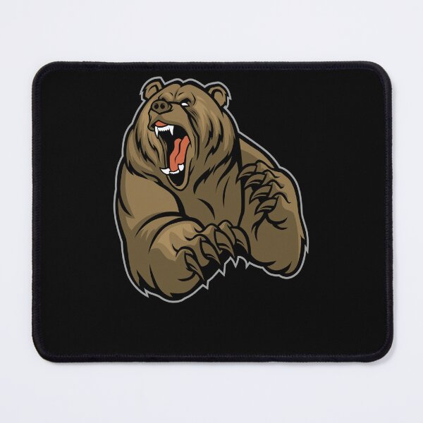 Item preview, Grizzly Bear Head angry bear  designed and sold by Easton designer.
