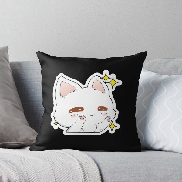 Item preview, white cat shines designed and sold by stokesk391.