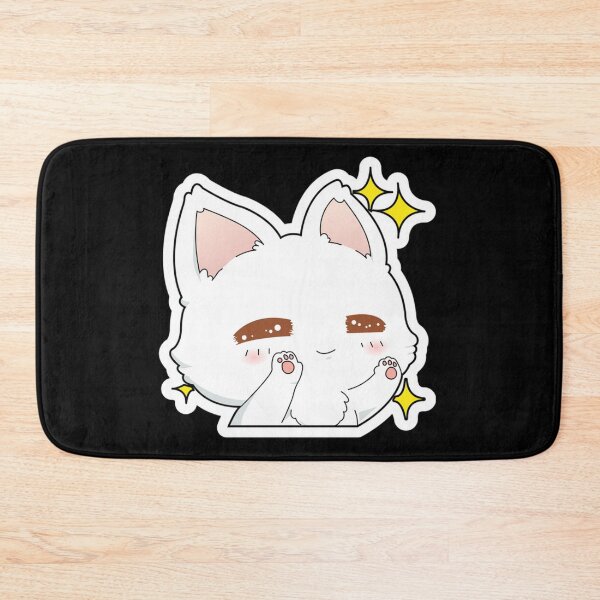 Item preview, white cat shines designed and sold by stokesk391.
