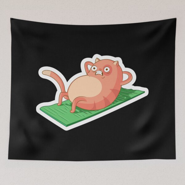 Item preview, workout cat designed and sold by stokesk391.
