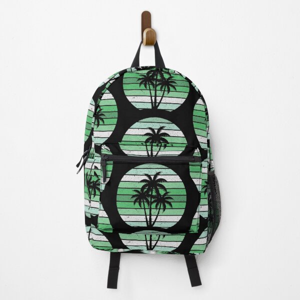Item preview, Summer Plam Tree Sunset Retro Vintage Art Design Happy Apparel Essential Inspiration Joy Mood Funny designed and sold by DesignByHeartUK.