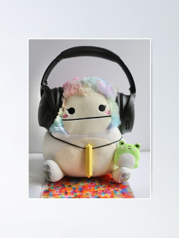 "Squishmallow Autistic Zaylee the Bigfoot Photo" Poster for Sale by