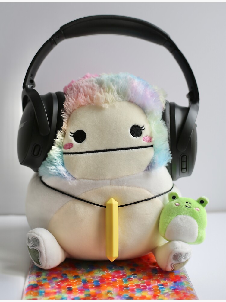 "Squishmallow Autistic Zaylee the Bigfoot Photo" Sticker for Sale by