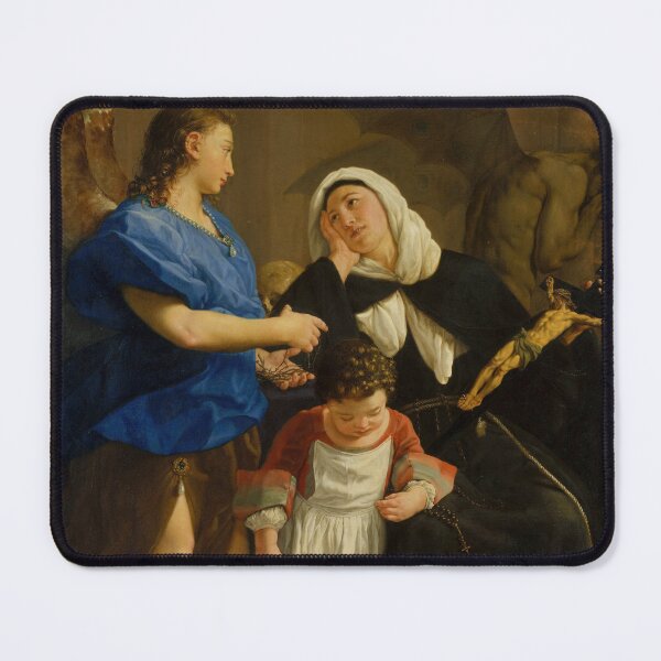 Item preview, Saint Margaret of Cortona | Gaspare Traversi | 1758 Rococo Christian Art designed and sold by CJET.