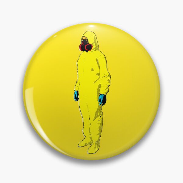 Item preview, Man Wearing Hazmat Suit Comic Art designed and sold by boholoc0.