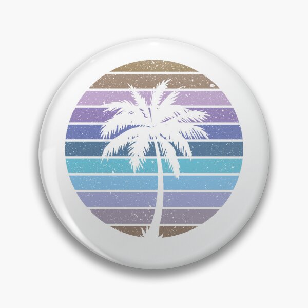 Item preview, Summer Plam Tree Sunset Retro Vintage Art Design Happy Apparel Essential Inspiration Joy Mood Funny designed and sold by DesignByHeartUK.