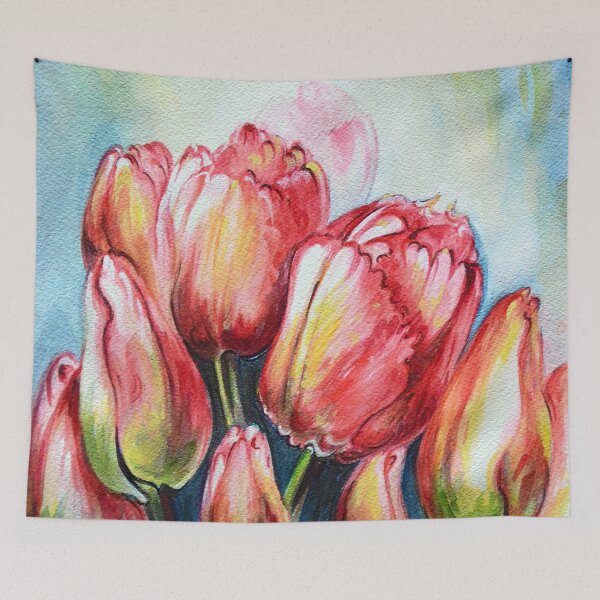 Item preview, Tulips Pink designed and sold by Harsh  Malik.