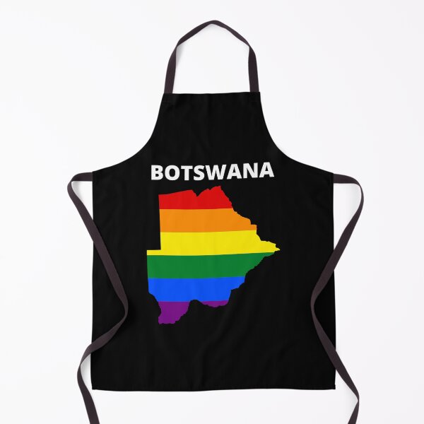 Item preview, Botswanan Pride Flag Map Africa designed and sold by Nepaz-Designs.