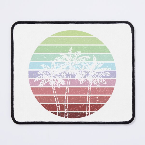 Item preview, Summer Plam Tree Sunset Retro Vintage Art Design Happy Apparel Essential Inspiration Joy Mood Funny designed and sold by DesignByHeartUK.