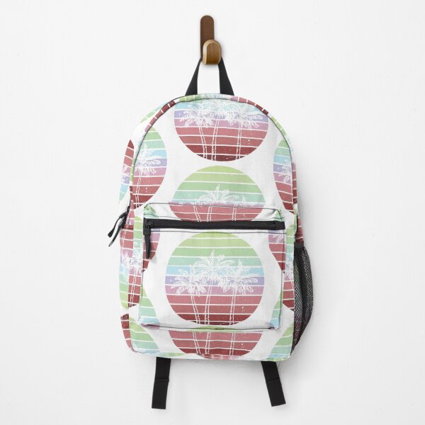 Item preview, Summer Plam Tree Sunset Retro Vintage Art Design Happy Apparel Essential Inspiration Joy Mood Funny designed and sold by DesignByHeartUK.