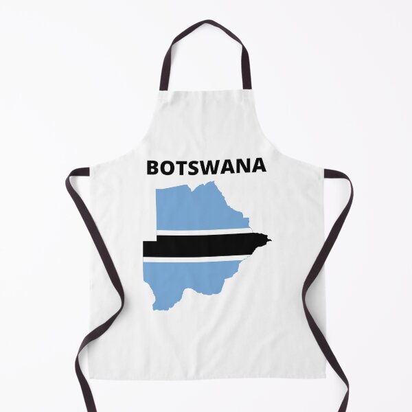 Item preview, Botswanan Pride Flag Map Africa designed and sold by Nepaz-Designs.