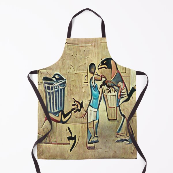 Item preview, Egyptian painting of who should take out the trash designed and sold by glitchman2.