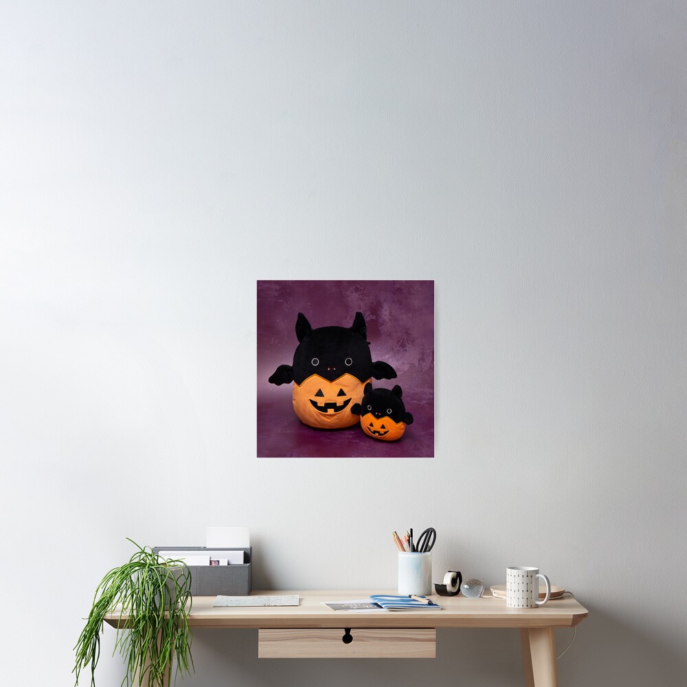 emily the bat in pumpkin squishmallow