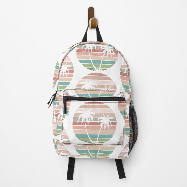Item preview, Summer Plam Tree Sunset Retro Vintage Art Design Happy Apparel Essential Inspiration Joy Mood Funny designed and sold by DesignByHeartUK.