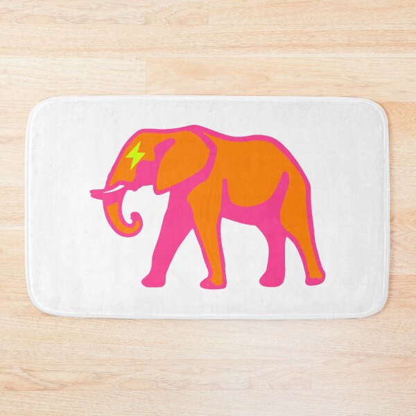 Item preview, lightning eye elephant - pink/orange designed and sold by Julia Santos.