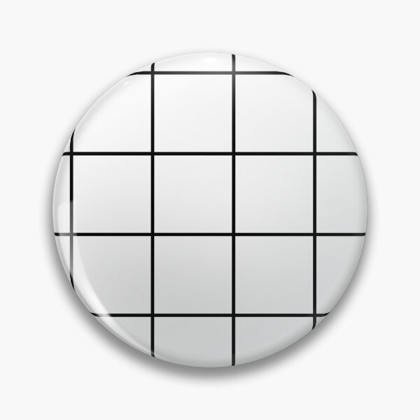Item preview, 1980s Stranger Things Inspired Black and White Grid Pattern, Max Mayfield designed and sold by Nicolette Olivier.