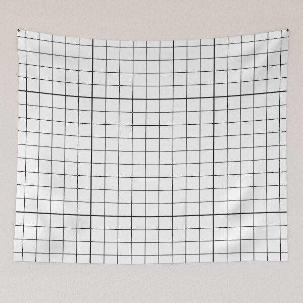 Item preview, 1980s Stranger Things Inspired Black and White Grid Pattern, Max Mayfield designed and sold by Nicolette Olivier.