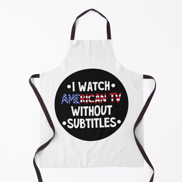 Item preview, I watch American TV without subtitles designed and sold by AnnaRuz.