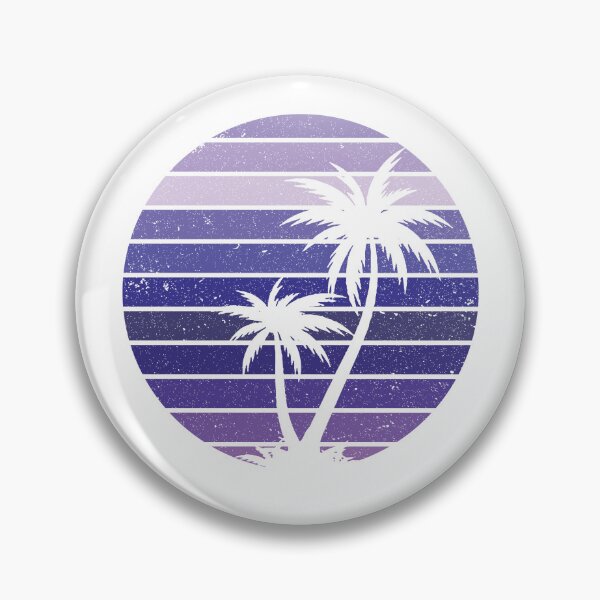 Item preview, Summer Plam Tree Sunset Retro Vintage Art Design Happy Apparel Essential Inspiration Joy Mood Funny designed and sold by DesignByHeartUK.