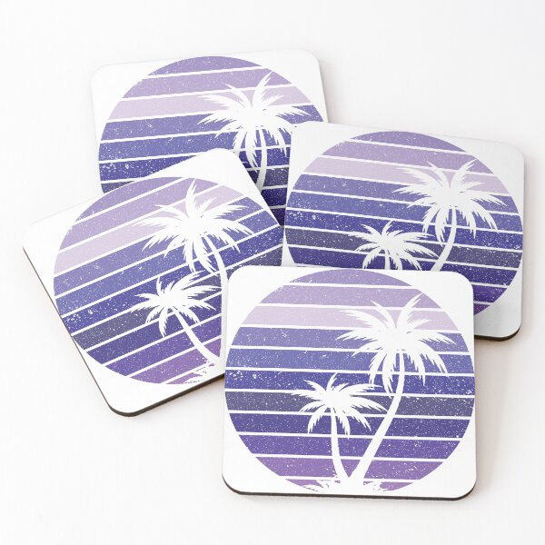 Item preview, Summer Plam Tree Sunset Retro Vintage Art Design Happy Apparel Essential Inspiration Joy Mood Funny designed and sold by DesignByHeartUK.