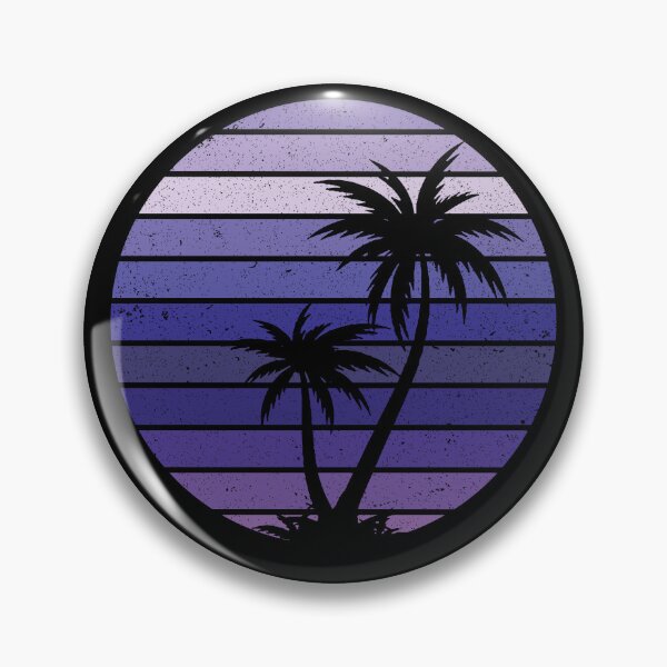 Item preview, Summer Plam Tree Sunset Retro Vintage Art Design Happy Apparel Essential Inspiration Joy Mood Funny designed and sold by DesignByHeartUK.