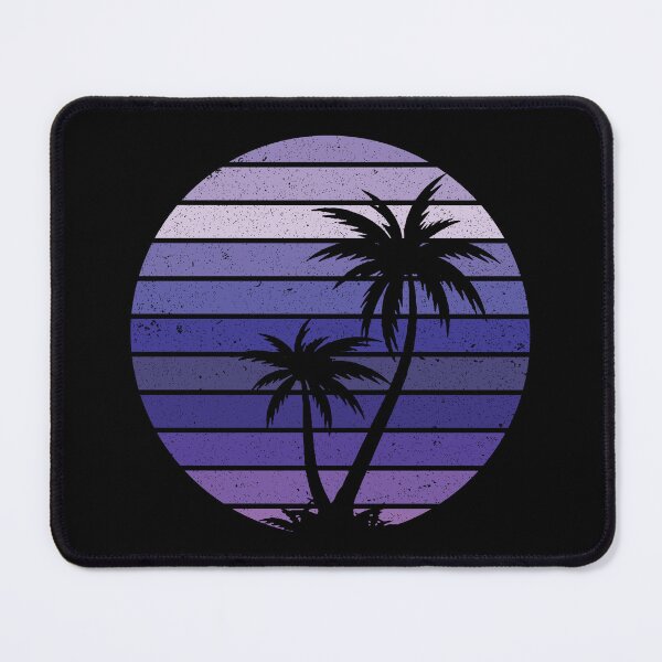 Item preview, Summer Plam Tree Sunset Retro Vintage Art Design Happy Apparel Essential Inspiration Joy Mood Funny designed and sold by DesignByHeartUK.