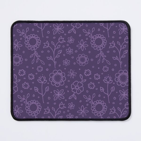 Item preview, purple floral pattern designed and sold by ImagineKaye.