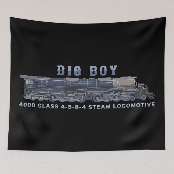 Item preview, Big Boy 4000 Class Steam Train Locomotive Color Diagram Gift designed and sold by Maljonic.
