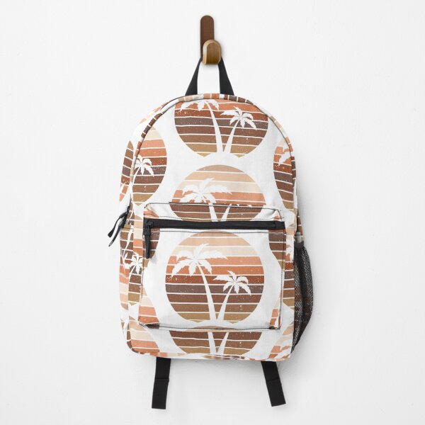 Item preview, Summer Plam Tree Sunset Retro Vintage Art Design Happy Apparel Essential Inspiration Joy Mood Funny designed and sold by DesignByHeartUK.