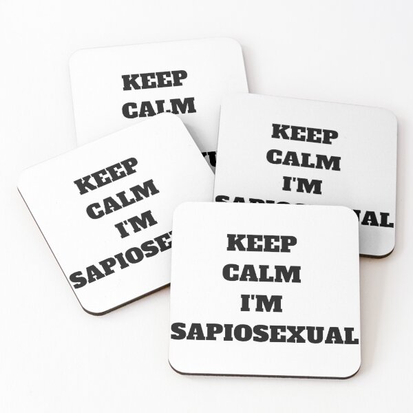 Item preview, Keep calm I'm sapiosexual designed and sold by Kuitoo.