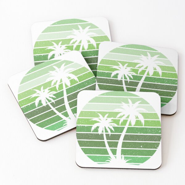 Item preview, Summer Plam Tree Sunset Retro Vintage Art Design Happy Apparel Essential Inspiration Joy Mood Funny designed and sold by DesignByHeartUK.