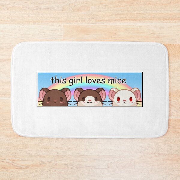 Item preview, this girl loves mice designed and sold by Zolzo.