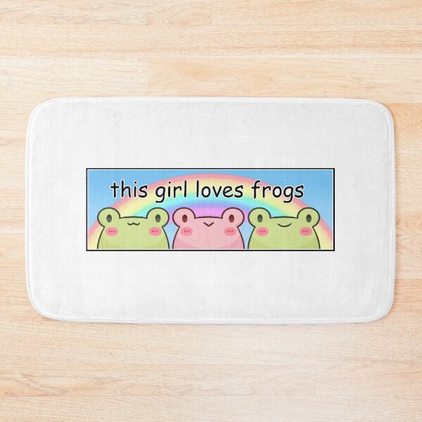 Item preview, this girl loves frogs designed and sold by Zolzo.