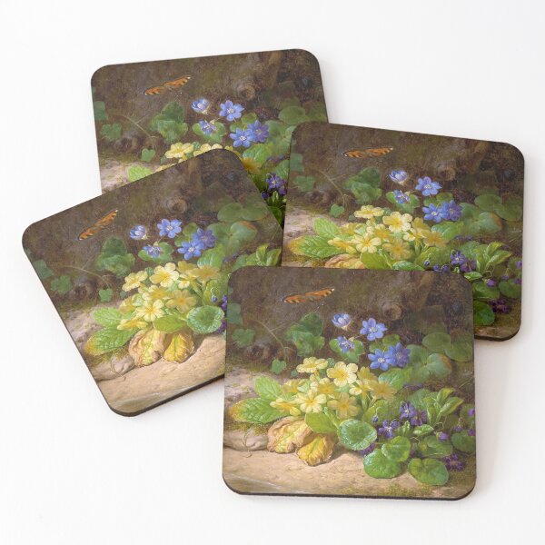 Item preview, Small piece of flowers Alpine flowers  Still Life Kleines Blumenstück Alpenblumen Josef Lauer   designed and sold by TeeARTHY.