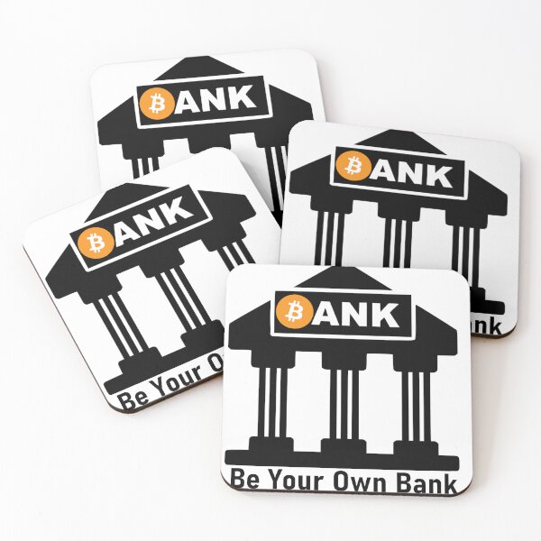 Item preview, Be Your Own Bank Bitcoin designed and sold by cryptfashion.