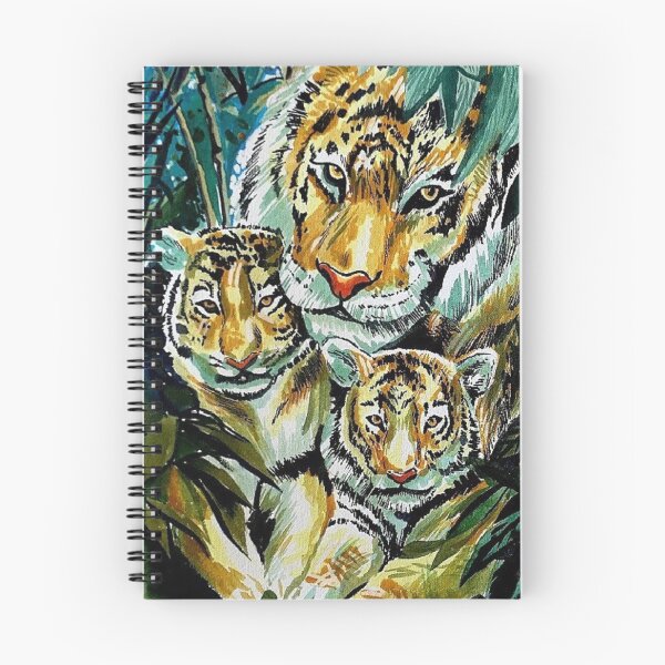 Aperçu de l'œuvre tiger family créée et vendue par MdrawingM.