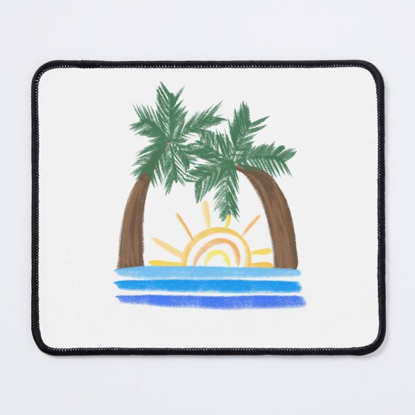 Artikelvorschau, Palm tree beach entworfen und verkauft von lolazelle.