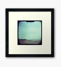 Deserted beach Framed Print