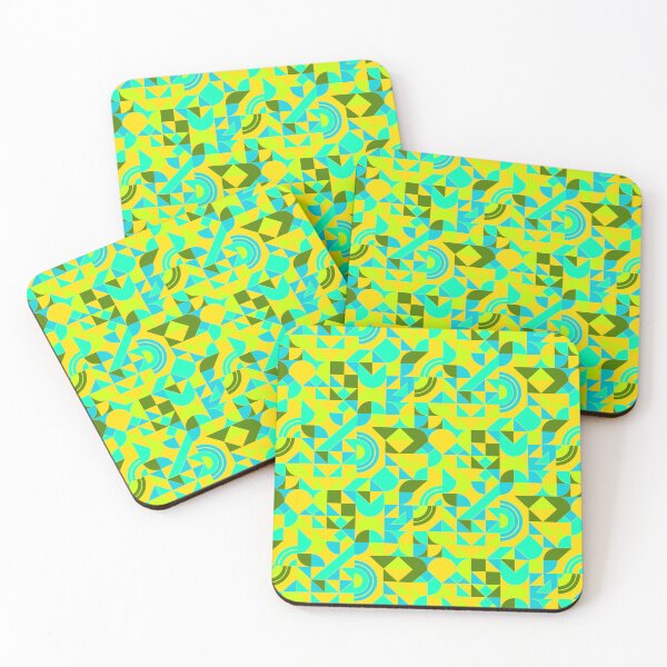 Item preview, geometric colorful patterns conceptual Art - Abstract Neo Geo graphic design designed and sold by Design Repo.