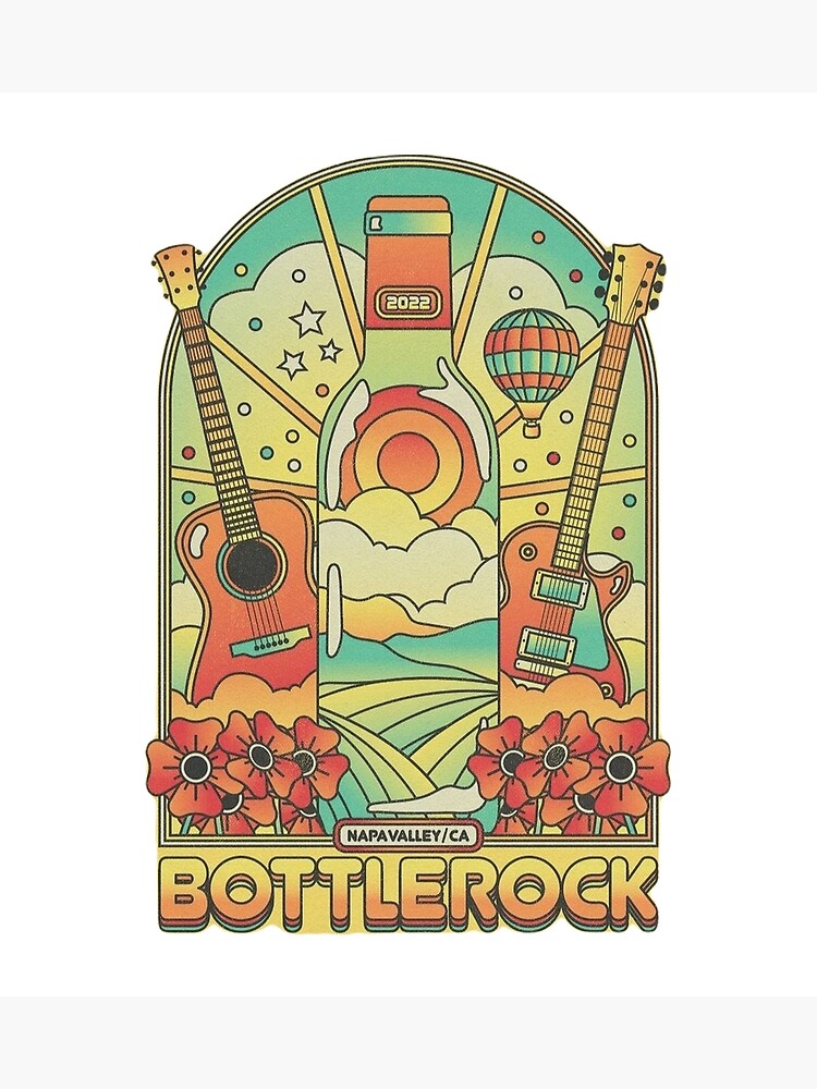 "Bottlerock festival" Poster for Sale by urbanstall Redbubble