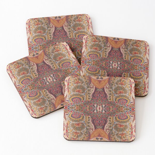 Item preview, floral ethnic colored art  7 designed and sold by ErhanArt.