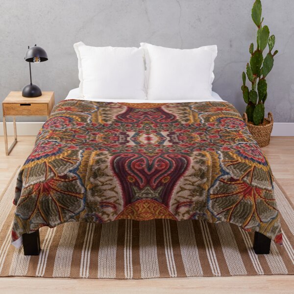 Item preview, floral ethnic colored art  7 designed and sold by ErhanArt.