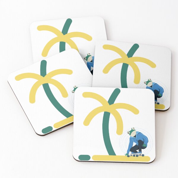 Item preview, Sea, Ocean, Beach, Shore, Summer, Vacation, Nature, A frog on a skateboard designed and sold by imhae.