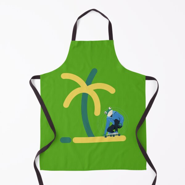 Item preview, Sea, Ocean, Beach, Shore, Summer, Vacation, Nature, A frog on a skateboard designed and sold by imhae.
