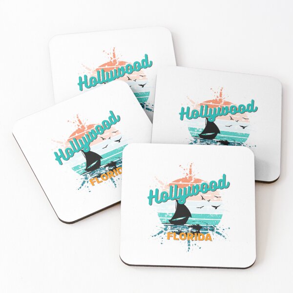 Item preview, Hollywood Florida Retro Exploding Sunset designed and sold by adriana-holmes.